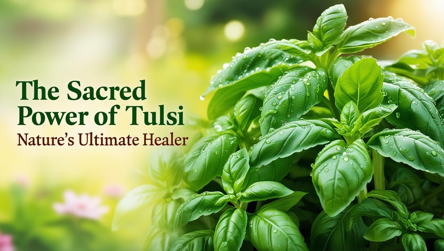 The Sacred Power of Tulsi: Nature’s Ultimate Healer