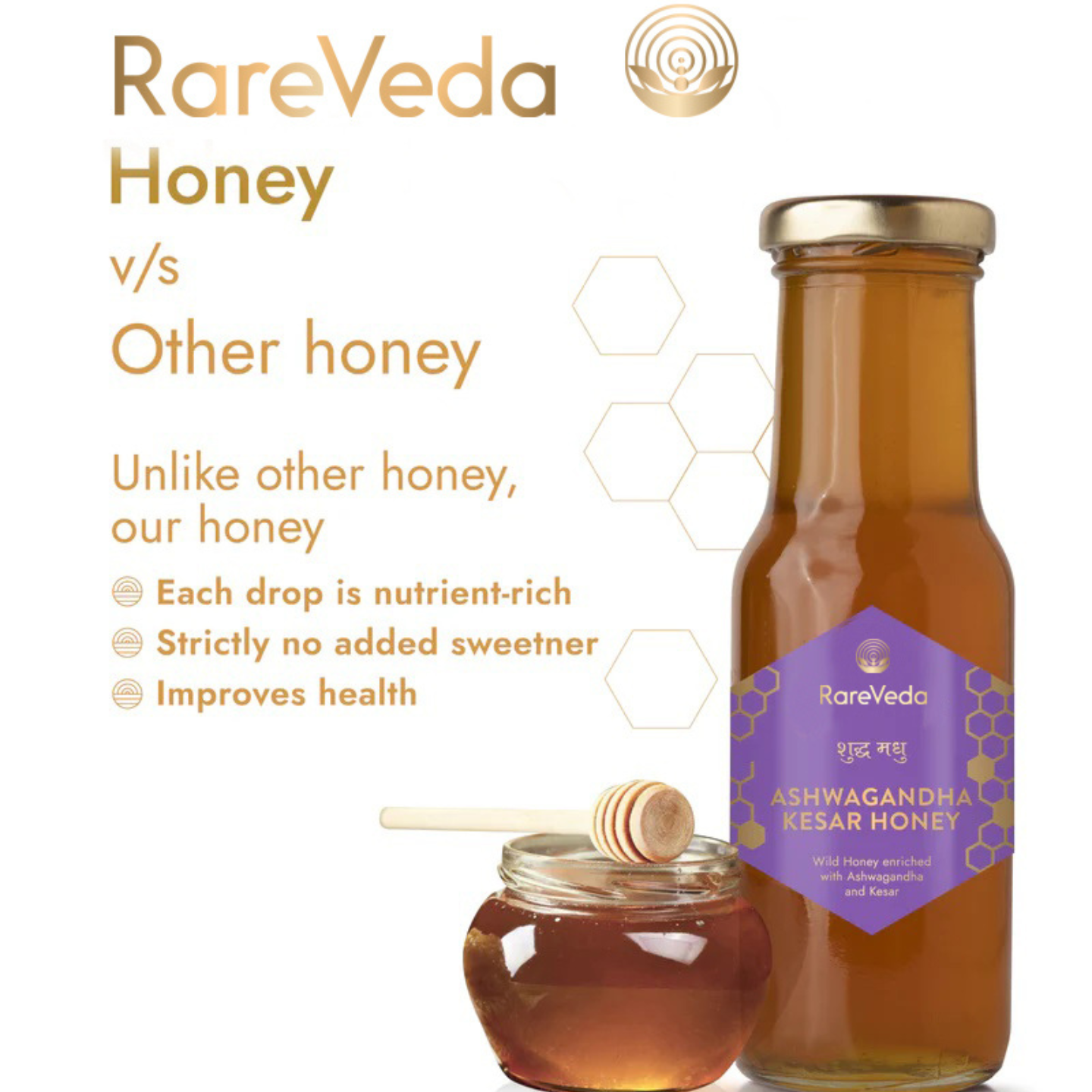 Ashwagandha Kesar Honey